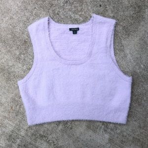 Wild Fable Fuzzy Barbie Style Crop